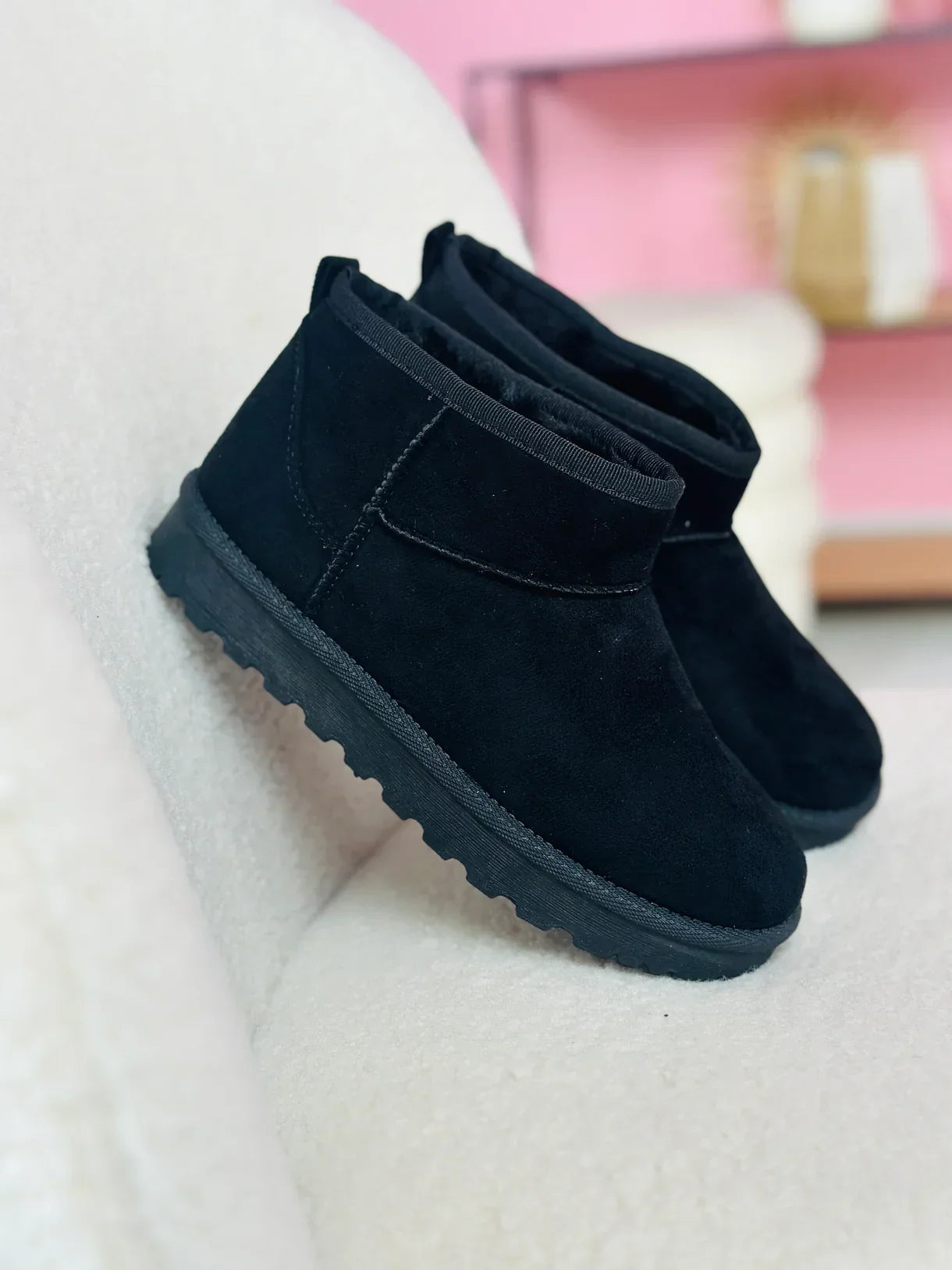 Ankle Boots | Slip-On | Fur Lined | Winter Boots | Women's Boots-Fashion Nora