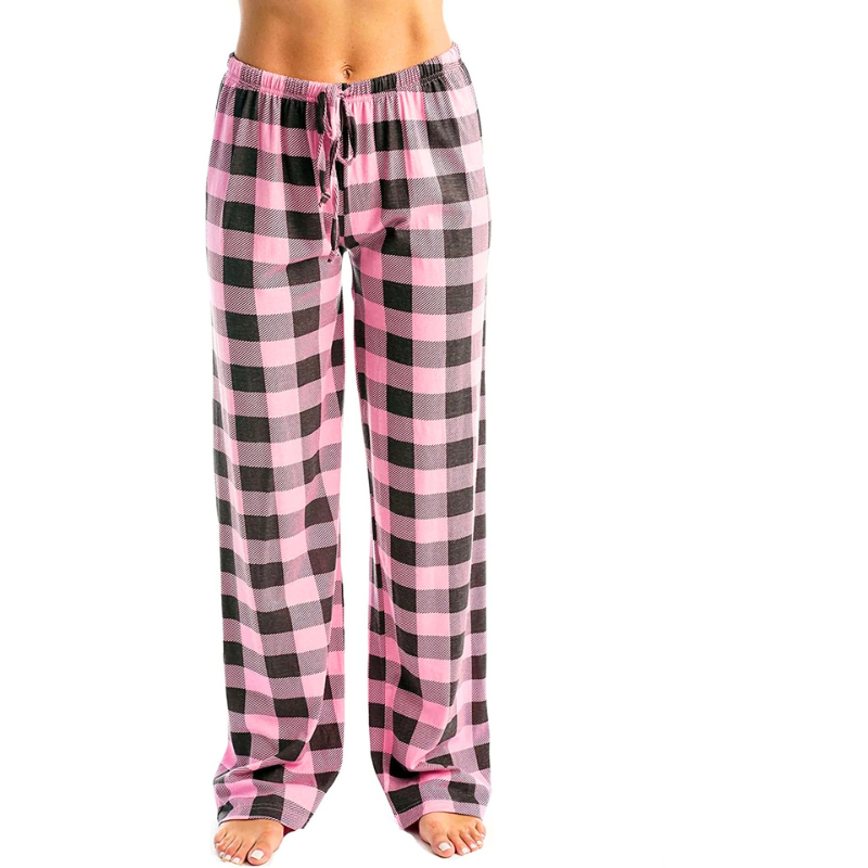 Asanta | Women's Pants | Women's Christmas Checkered Pajama Pants | Comfortable-Fashion Nora