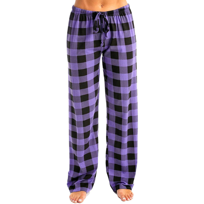 Asanta | Women's Pants | Women's Christmas Checkered Pajama Pants | Comfortable-Fashion Nora