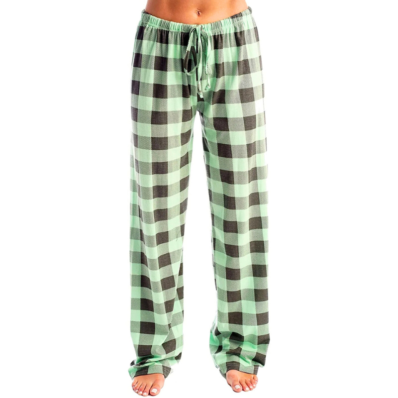 Asanta | Women's Pants | Women's Christmas Checkered Pajama Pants | Comfortable-Fashion Nora