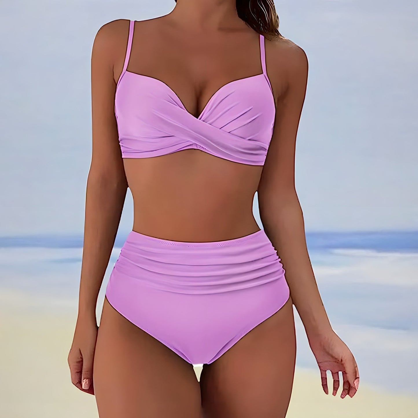 Bikinis - Push-Up - High Waisted - Bikini Sets - Women's Swimwear-Fashion Nora