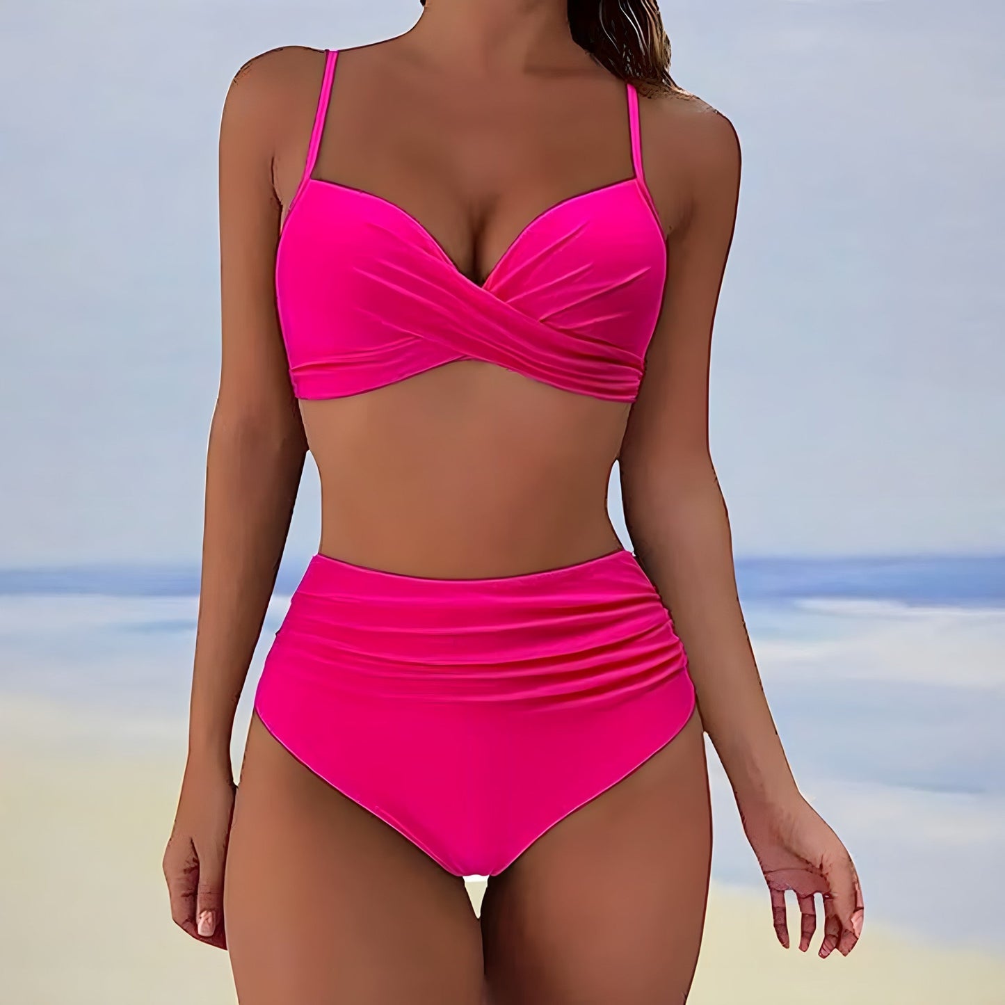 Bikinis - Push-Up - High Waisted - Bikini Sets - Women's Swimwear-Fashion Nora