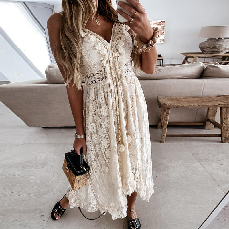 Boho-chic Summer Dress-Fashion Nora