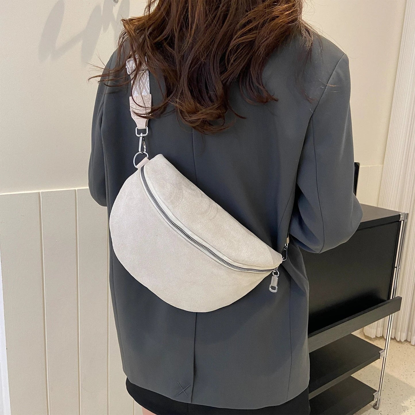 Bum Bag | Wide Strap | Adjustable Strap | Crossbody Bag | Chest Bag-Fashion Nora