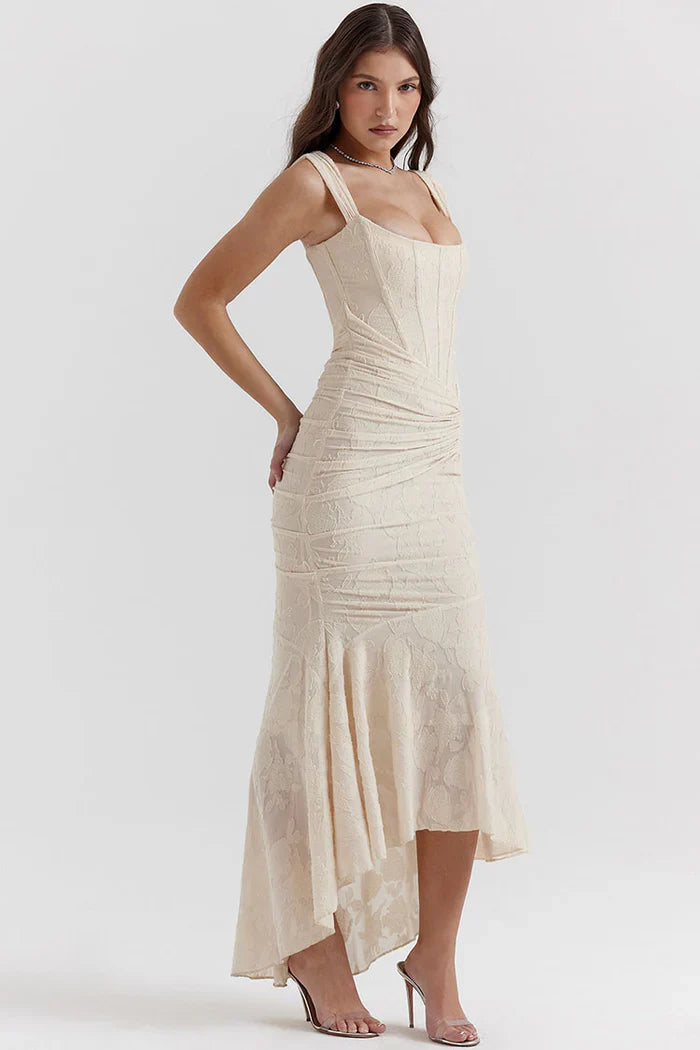 Celeste Fishtail | Maxi Dress-Fashion Nora