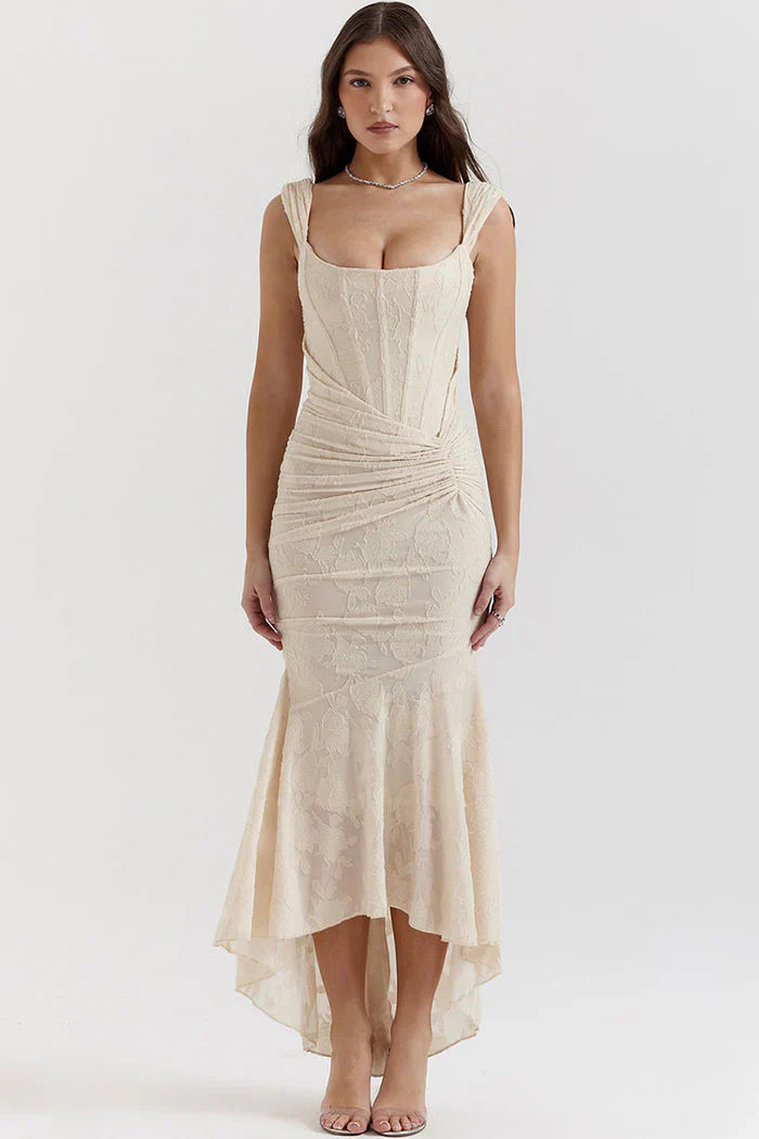 Celeste Fishtail | Maxi Dress-Fashion Nora