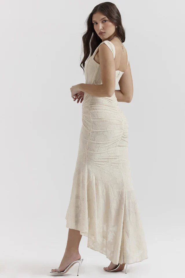 Celeste Fishtail | Maxi Dress-Fashion Nora