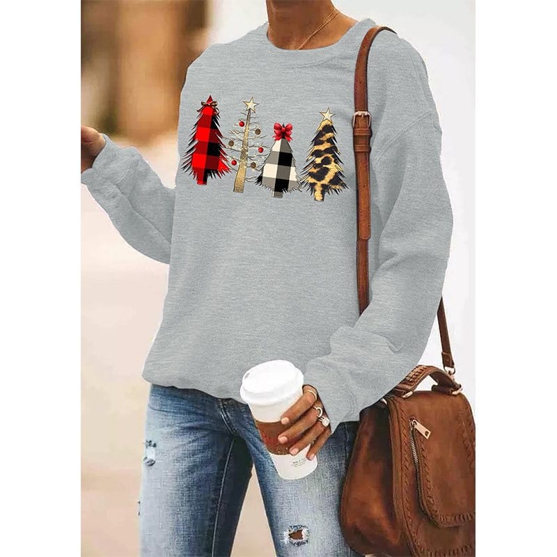 Christmas Sweatshirt | Casual | Loose Fit | Xmas Pullover | Women's Jumper-Fashion Nora