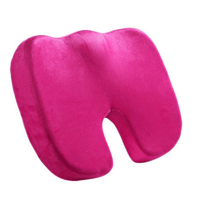 Coccyx Cushion - Memory Foam - Sciatica - Sitting Pillow - Back Pain Pillow-Fashion Nora