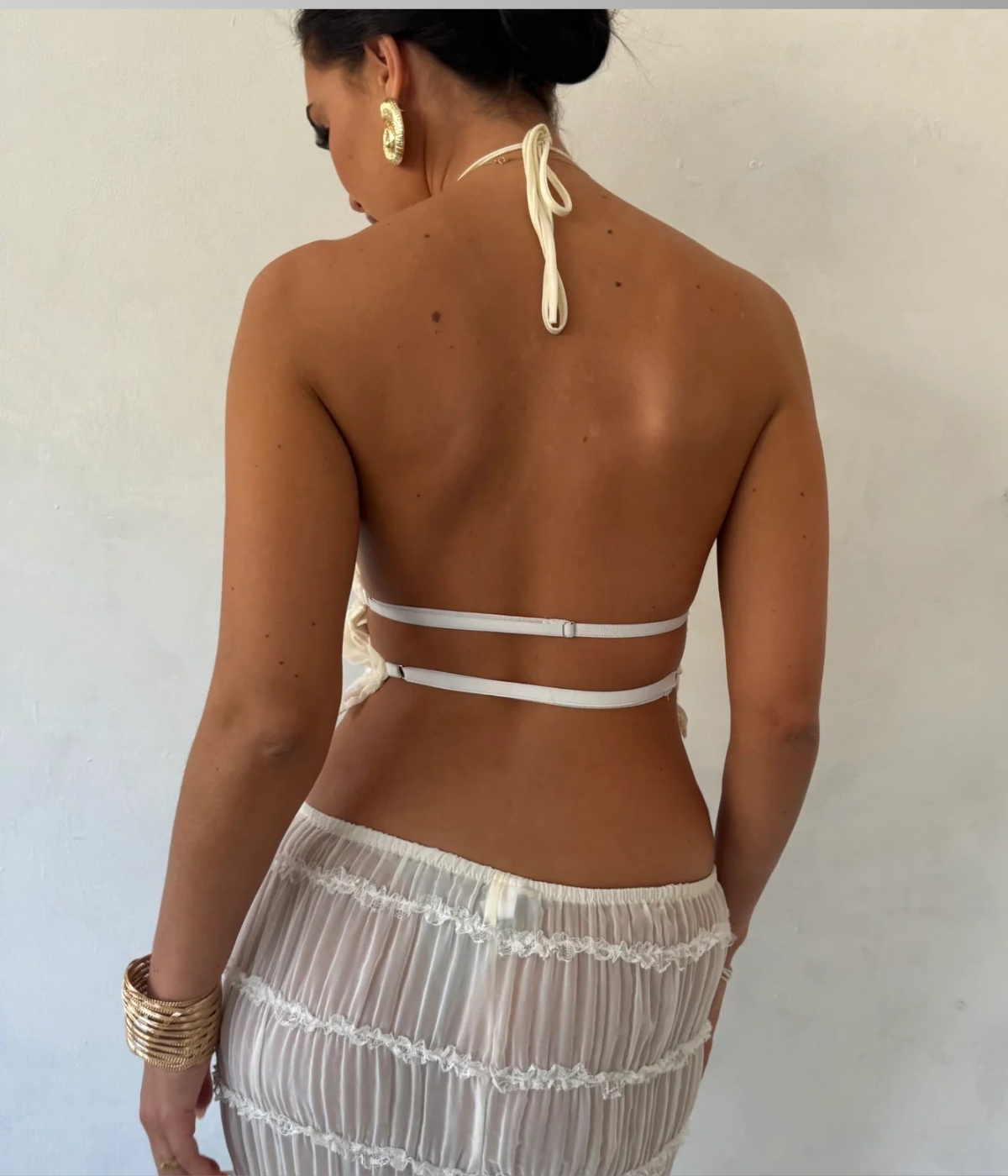 Crop & Gown Ensemble | Set-Fashion Nora