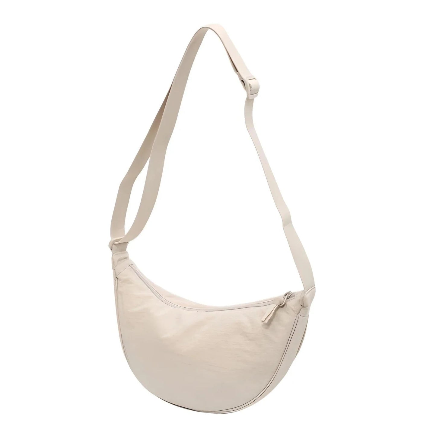 Crossbody Bag - Adjustable Strap - Zipper - Half Moon Bag - Bum Bag-Fashion Nora