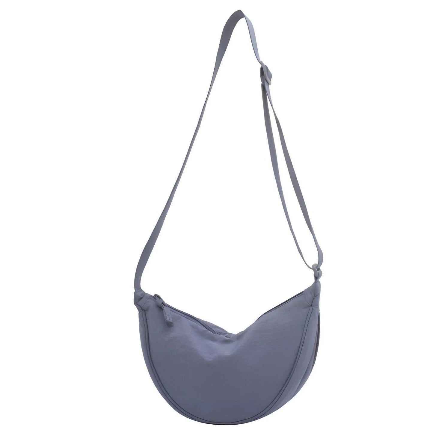 Crossbody Bag - Adjustable Strap - Zipper - Half Moon Bag - Bum Bag-Fashion Nora