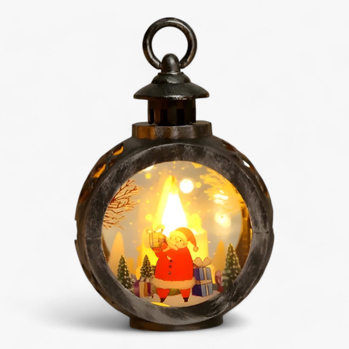 FrostGlow - Decorative snowman lamp with LED light simulated for Christmas-Fashion Nora