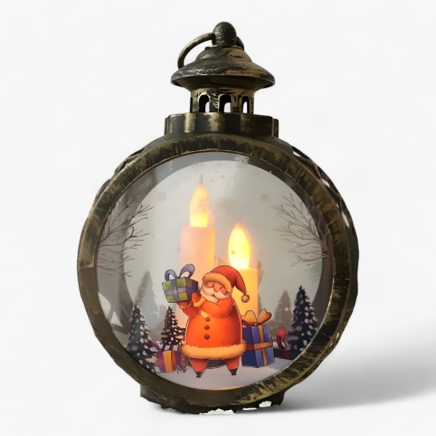 FrostGlow - Decorative snowman lamp with LED light simulated for Christmas-Fashion Nora