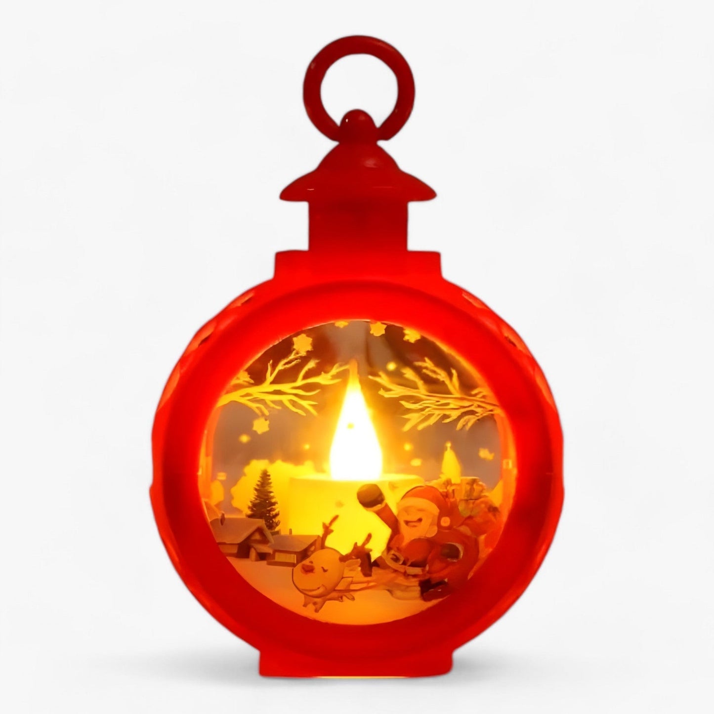 FrostGlow - Decorative snowman lamp with LED light simulated for Christmas-Fashion Nora