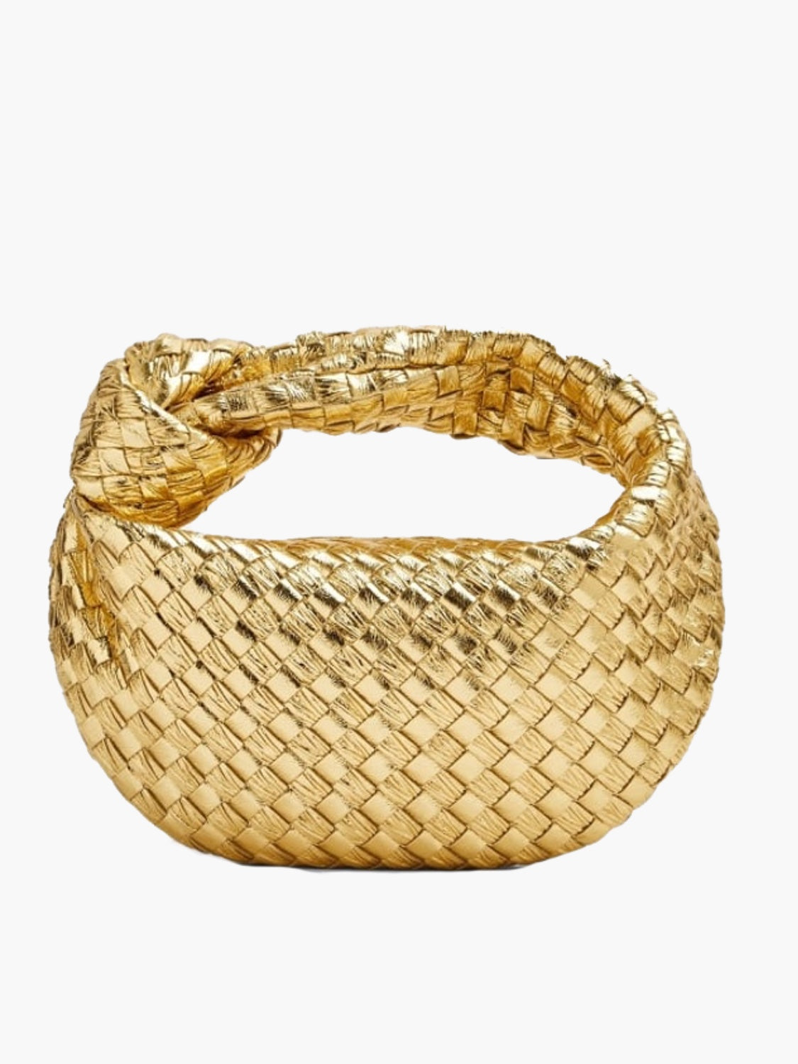 Handbag - Women's Small Fashion Woven Knot Bag-Fashion Nora