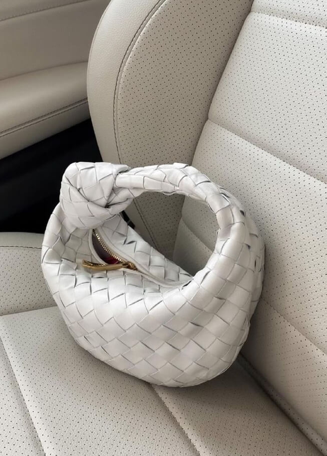 Handbag - Women's Small Fashion Woven Knot Bag-Fashion Nora