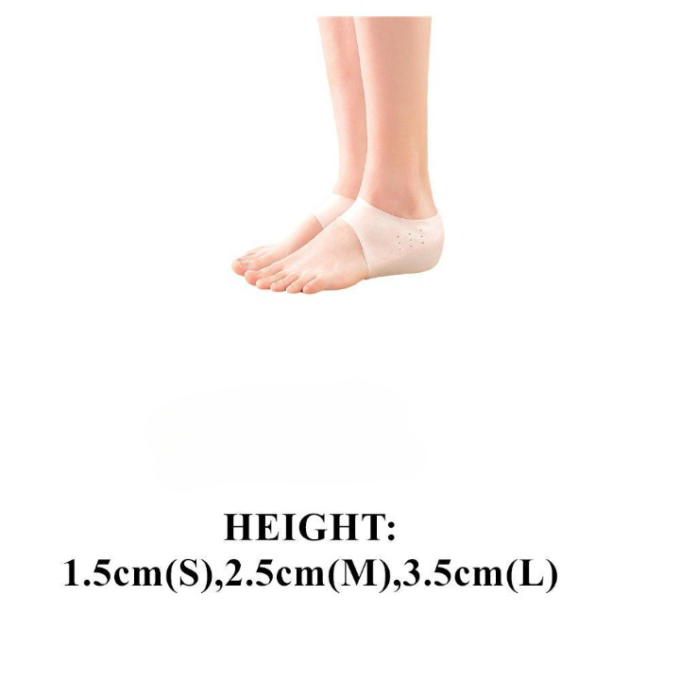 Height Increasing Insoles - Invisible Silicone Shoe Inserts for Height-Fashion Nora