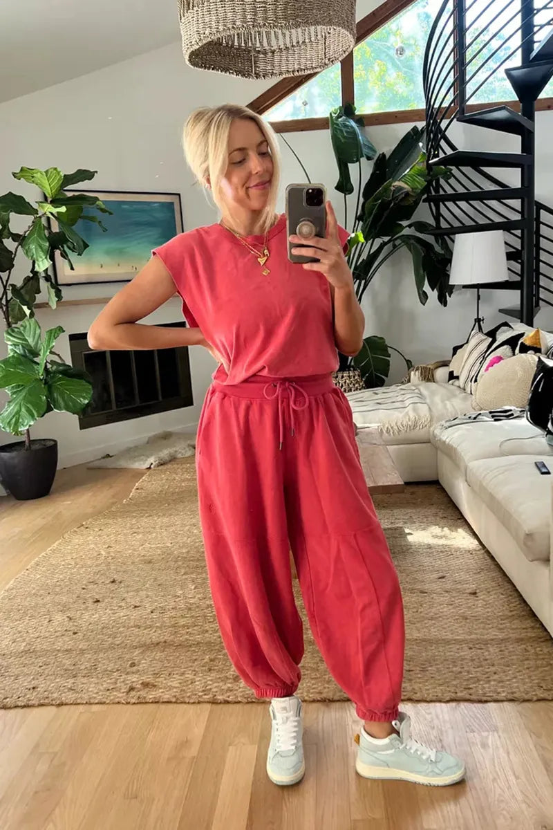 Jumpsuit | Casual | Short Sleeve | Jogger Jumpsuit | Women's Jumpsuit-Fashion Nora
