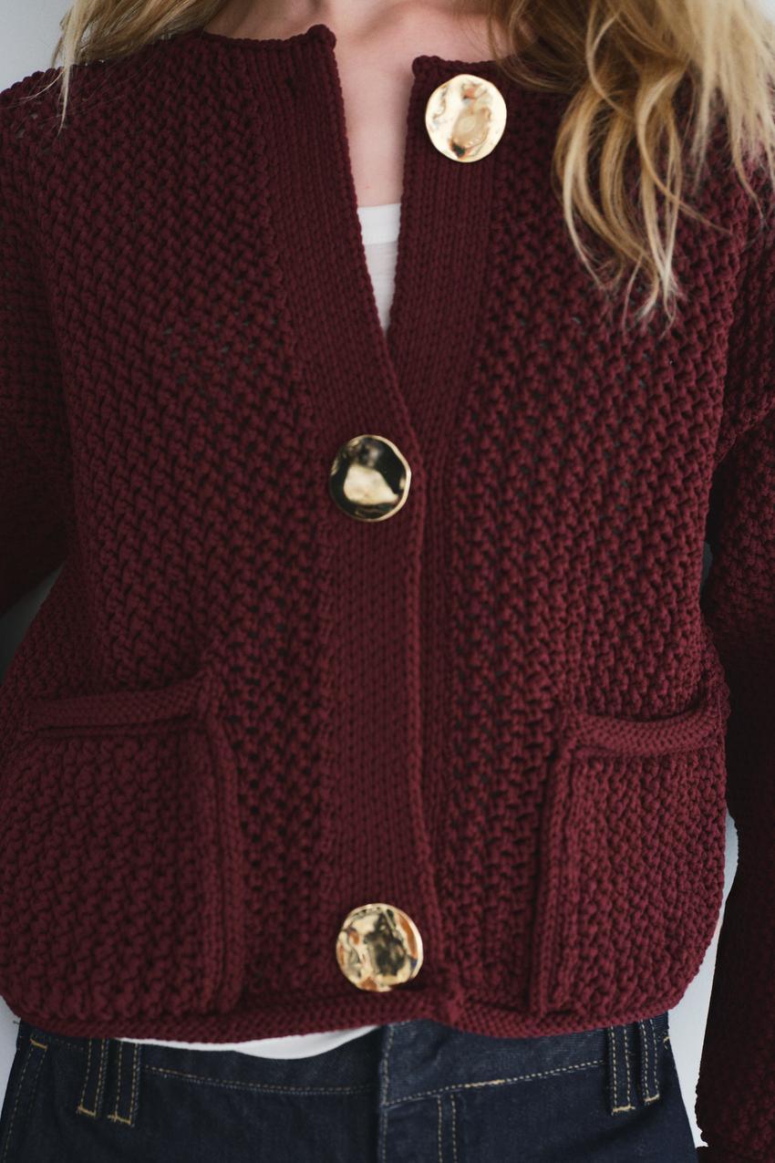 Knitted Cardigan | Warm | Button-up | Cardigan Jacket | Women's Cardigan-Fashion Nora