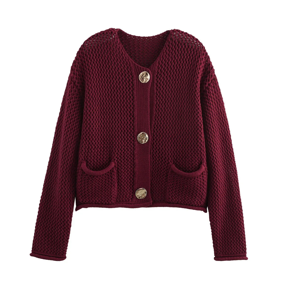Knitted Cardigan | Warm | Button-up | Cardigan Jacket | Women's Cardigan-Fashion Nora