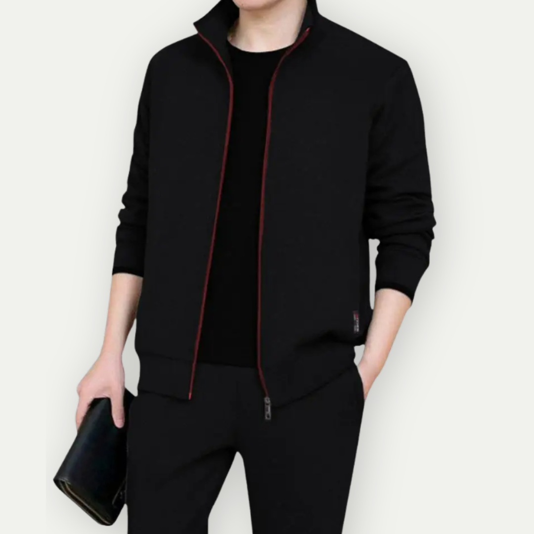 Men's Tracksuit | Zip-Up | Drawstring | Sweatsuit | Men's Activewear-Fashion Nora