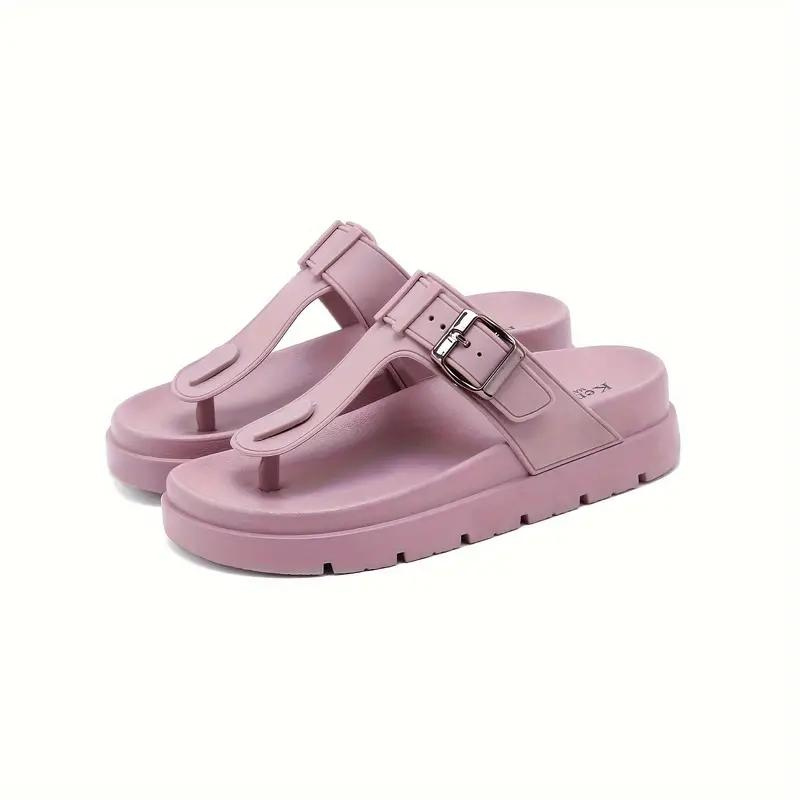 Orthopedic Sandals, Buckle Strap, Slip On, Flip Flops, Shoes for Summer-Fashion Nora