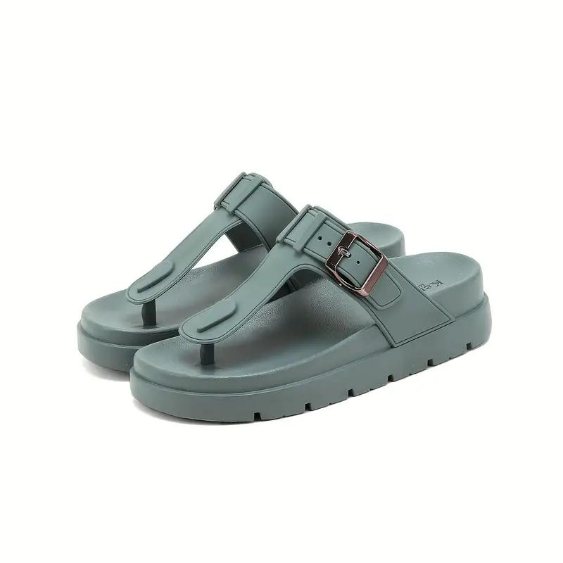 Orthopedic Sandals, Buckle Strap, Slip On, Flip Flops, Shoes for Summer-Fashion Nora
