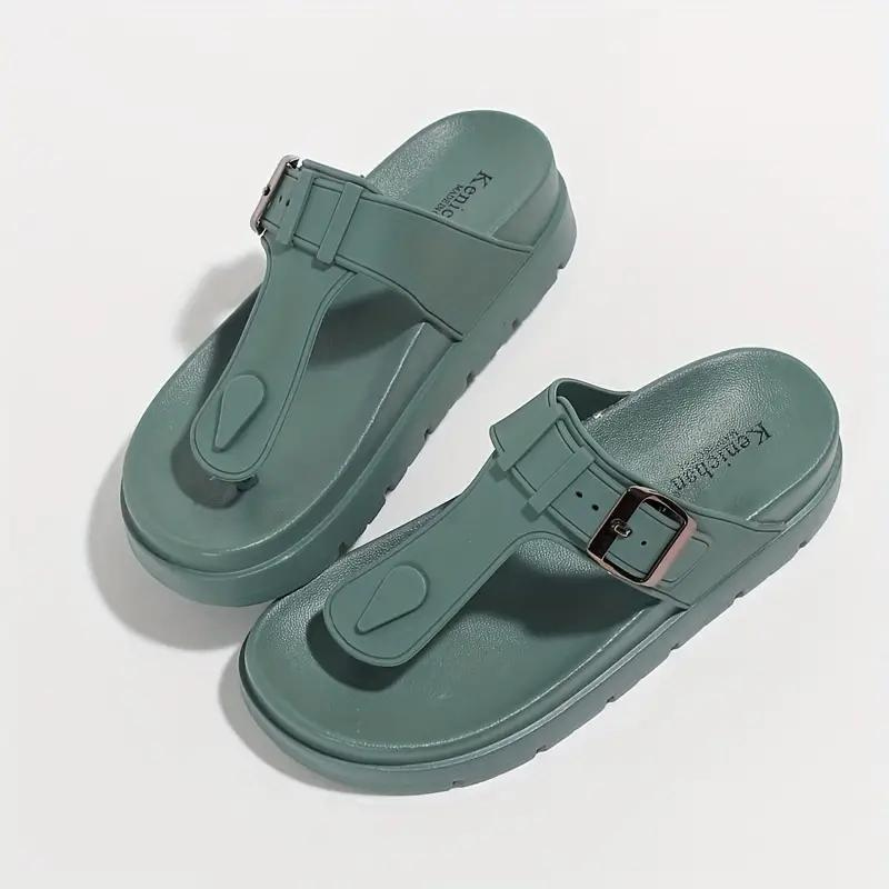 Orthopedic Sandals, Buckle Strap, Slip On, Flip Flops, Shoes for Summer-Fashion Nora