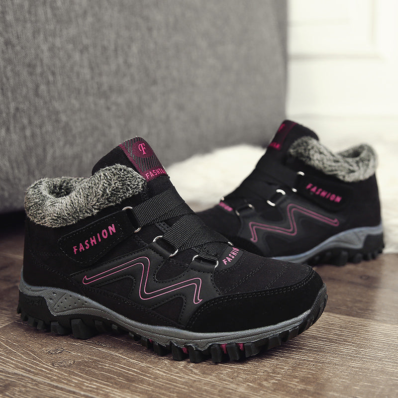 Orthopedic Shoes - Fur-Lined - Walking - Trekking Shoes - Winter Shoes Women-Fashion Nora