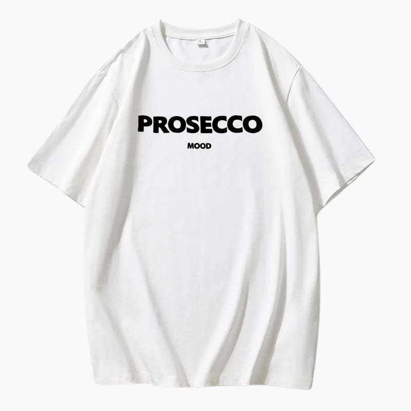 Oversized T-Shirt - Loose Fit - Cotton - Crew Neck T-Shirt - Women's Clothing-Fashion Nora