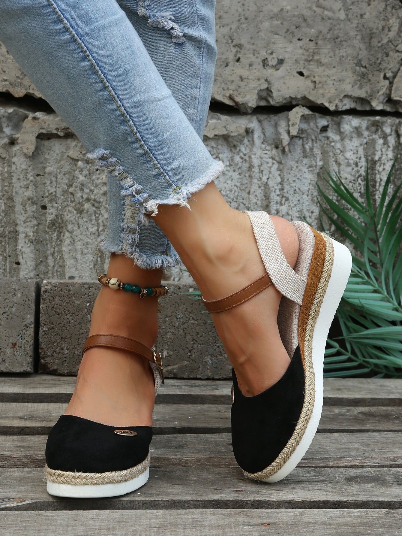 Platform Sandals | Ankle Strap | Orthopedic | Espadrilles | Women's Sandals-Fashion Nora