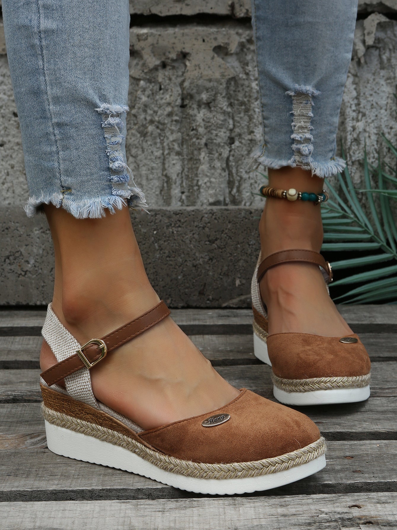 Platform Sandals | Ankle Strap | Orthopedic | Espadrilles | Women's Sandals-Fashion Nora