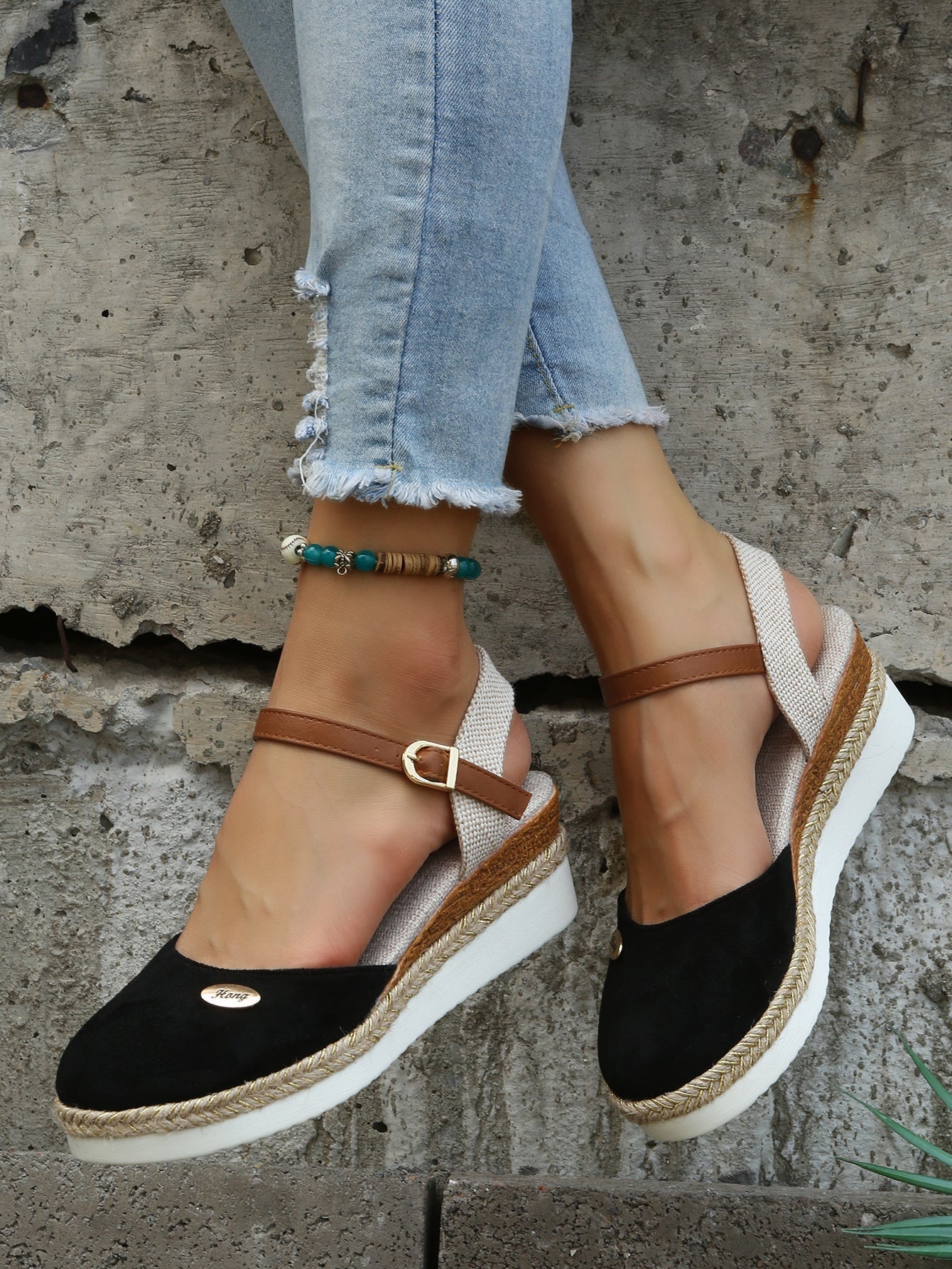 Platform Sandals | Ankle Strap | Orthopedic | Espadrilles | Women's Sandals-Fashion Nora