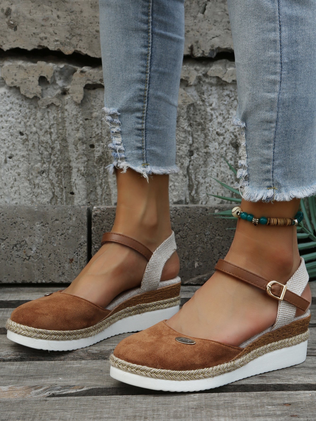 Platform Sandals | Ankle Strap | Orthopedic | Espadrilles | Women's Sandals-Fashion Nora