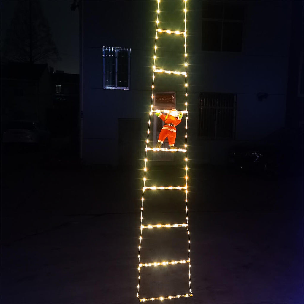 SantaClimb - 3M Santa climbing ladder for festive fun-Fashion Nora