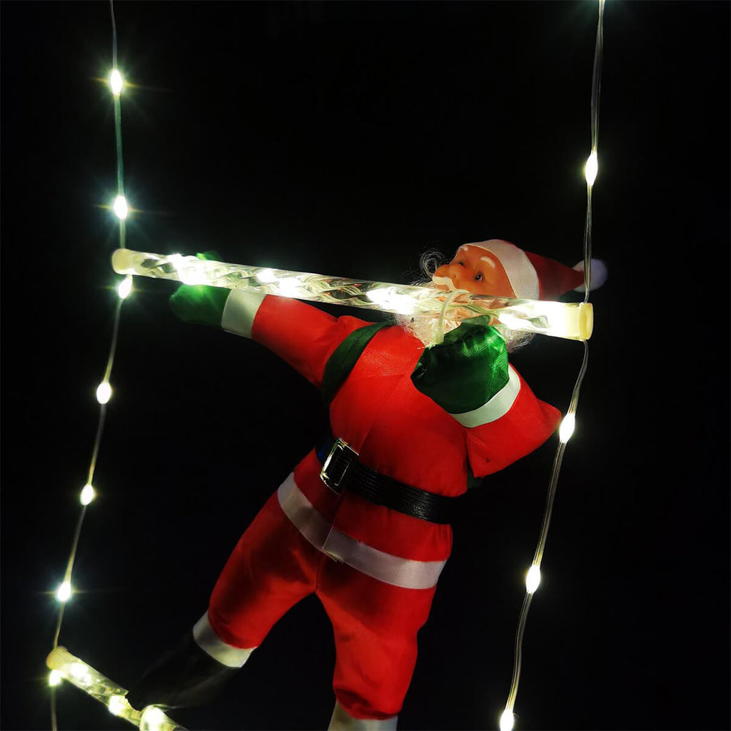 SantaClimb - 3M Santa climbing ladder for festive fun-Fashion Nora