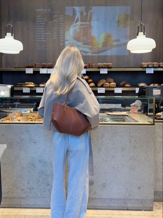 Shopper Bag - Large - Leatherette - Shoulder Bag - Tote Bag-Fashion Nora
