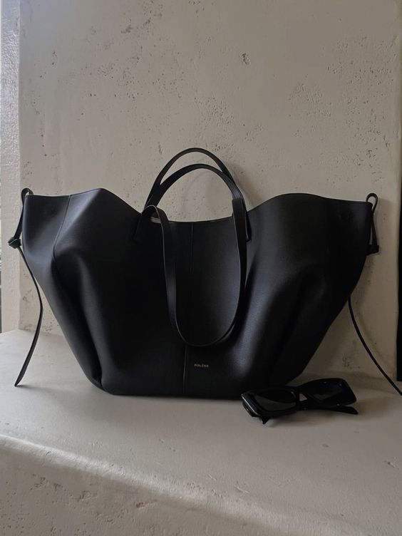 Shopper Bag - Large - Leatherette - Shoulder Bag - Tote Bag-Fashion Nora