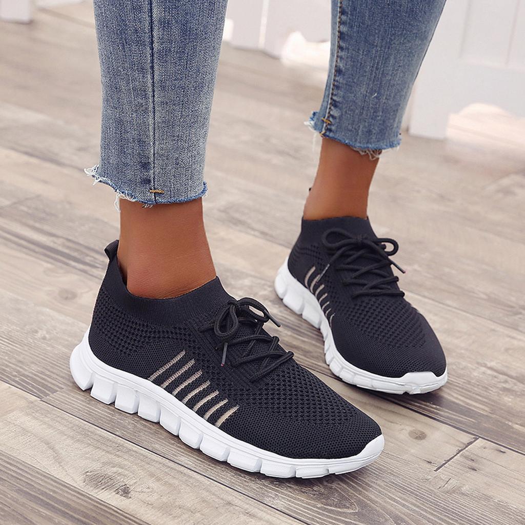 Slip-On Sneakers - Breathable- Orthopedic - Mesh Sneakers - Women's Trainers-Fashion Nora