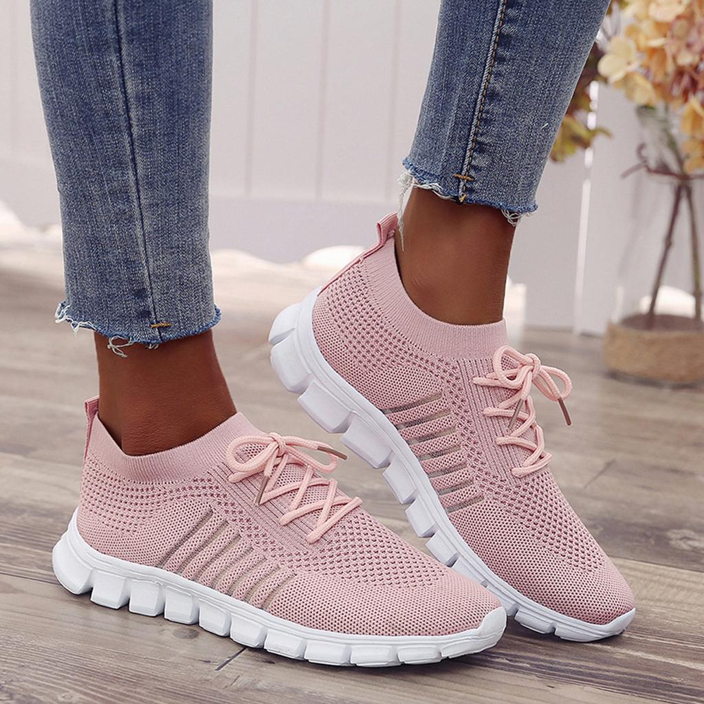 Slip-On Sneakers - Breathable- Orthopedic - Mesh Sneakers - Women's Trainers-Fashion Nora