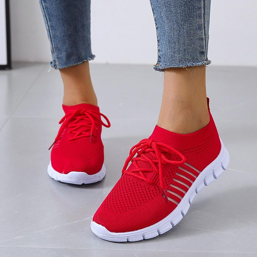 Slip-On Sneakers - Breathable- Orthopedic - Mesh Sneakers - Women's Trainers-Fashion Nora