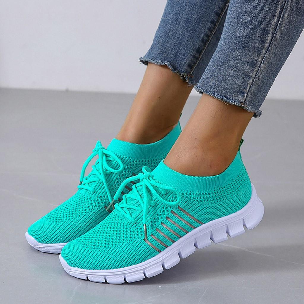 Slip-On Sneakers - Breathable- Orthopedic - Mesh Sneakers - Women's Trainers-Fashion Nora