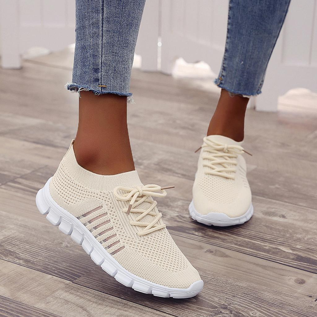 Slip-On Sneakers - Breathable- Orthopedic - Mesh Sneakers - Women's Trainers-Fashion Nora