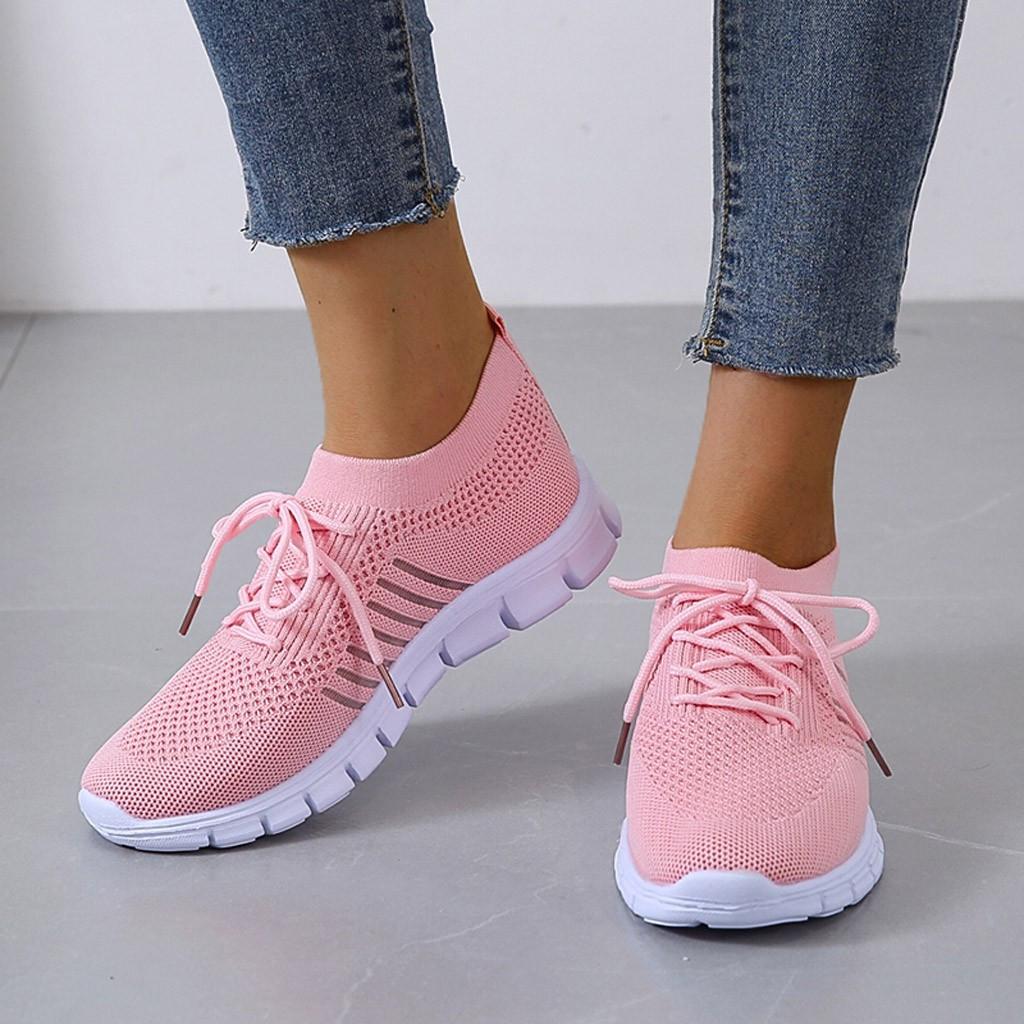 Slip-On Sneakers - Breathable- Orthopedic - Mesh Sneakers - Women's Trainers-Fashion Nora