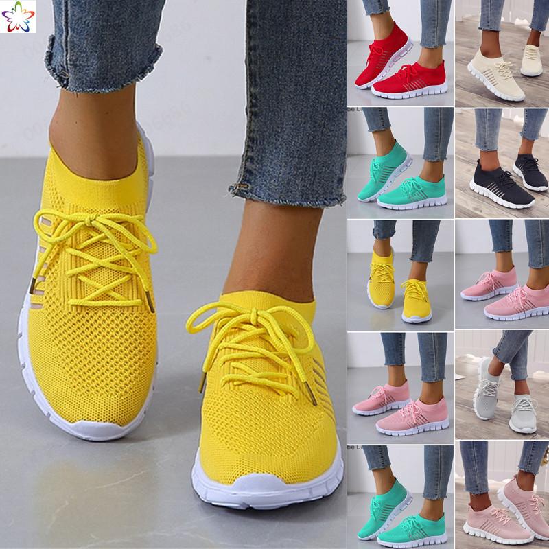 Slip-On Sneakers - Breathable- Orthopedic - Mesh Sneakers - Women's Trainers-Fashion Nora