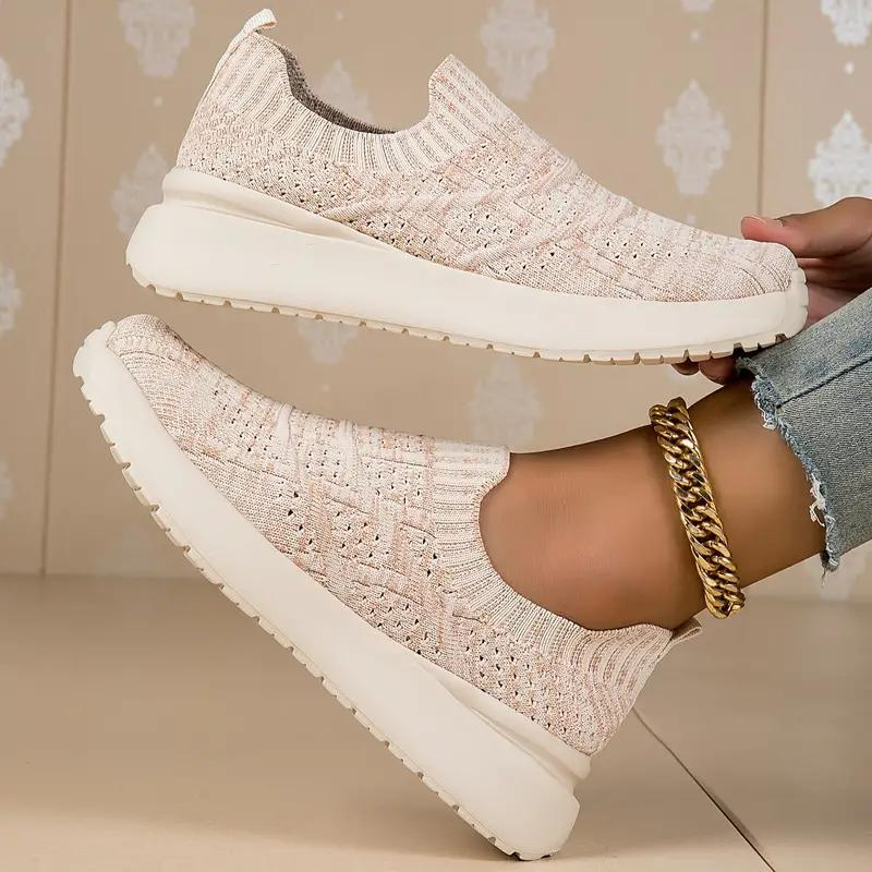 Slip On Sneakers, Breathable, Orthopedic, Trainers, Walking Shoes-Fashion Nora