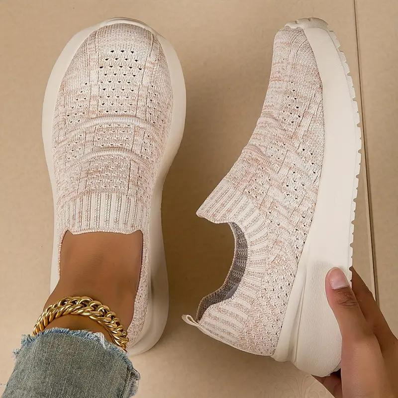 Slip On Sneakers, Breathable, Orthopedic, Trainers, Walking Shoes-Fashion Nora