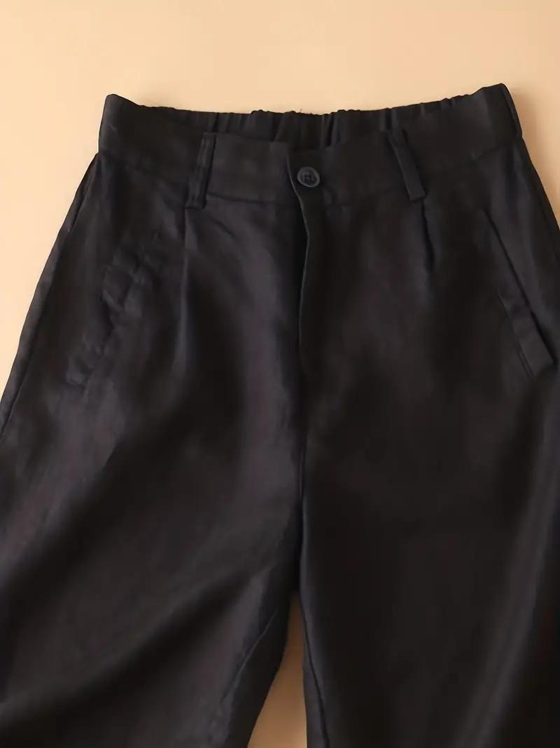Summer Shorts, Elastic Waist, Loose Fit, High Waisted Shorts, Women's Clothing-Fashion Nora