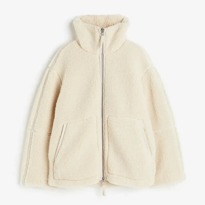Teddy Coat | Warm | Oversized | Teddy Fleece Jacket | Women's Winter Jacket -Fashion Nora